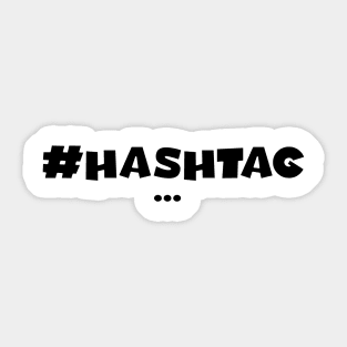 Hashtag Hashtag Sticker